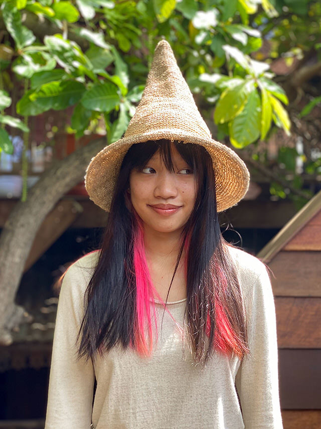 HEMP100% 手編みとんがり帽子【パヤカ オンラインショップ】