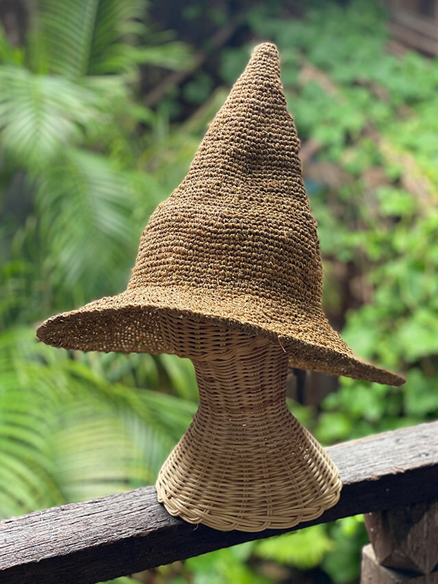 HEMP100% 手編みとんがり帽子【パヤカ オンラインショップ】