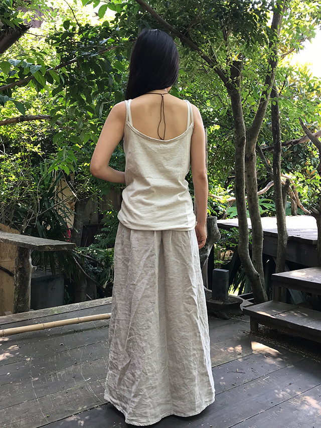asana ヘンプコットン キャミソール・きなり【パヤカ オンラインショップ】