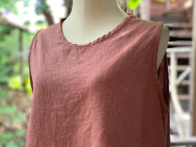 HEMP100% ゆったり タンクトップ