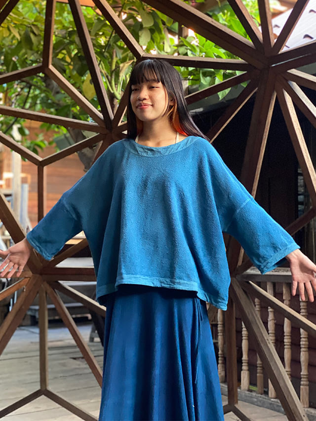 着用5回ほどパヤカasana ☆ヘンプコットン あったか スウェット