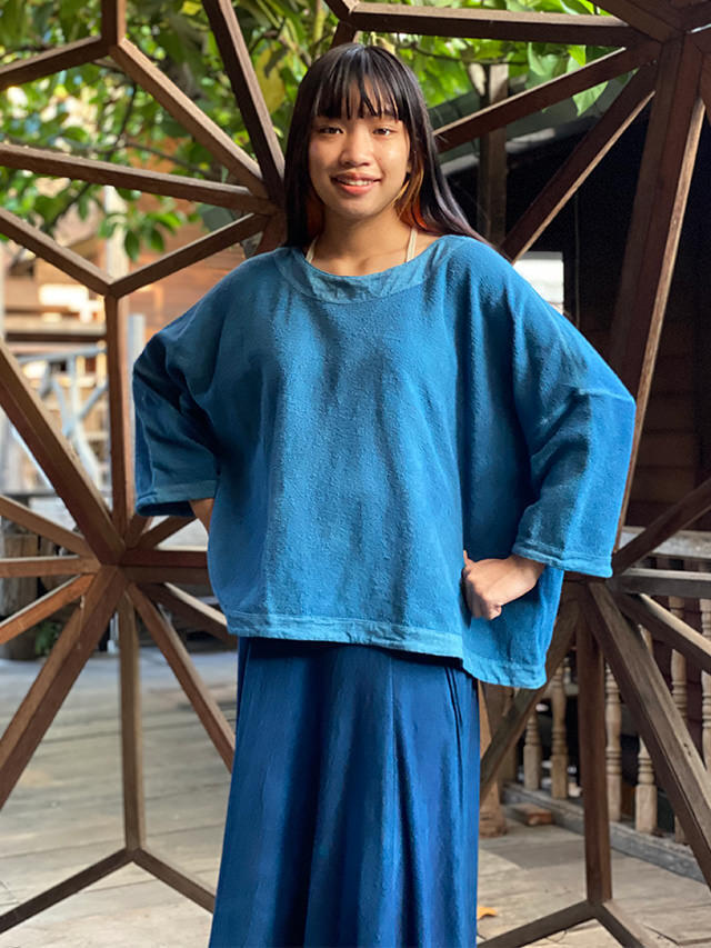 着用5回ほどパヤカasana ☆ヘンプコットン あったか スウェット