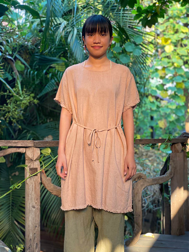 パヤカ payaka HEMP100% 手織り テロテロ チュニック パヤカ payaka HEMP100% 手織り テロテロ チュニック - メルカリ