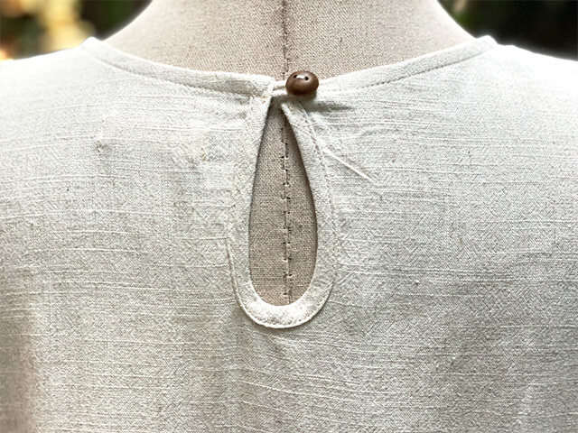 asana HEMP100% NEW テロテロ 切り替え ノースリーブ・きなり