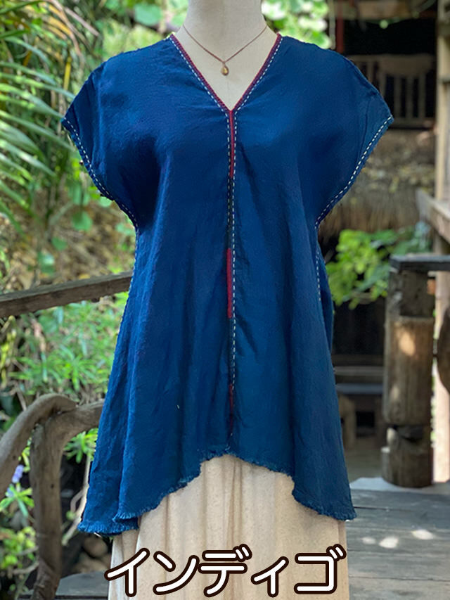 Payaca asanaヘンプコットン 浴衣 草木染め asana HEMP 帯 asana ヘンプコットン 浴衣・草木染め＜送料無料＞【パヤカ