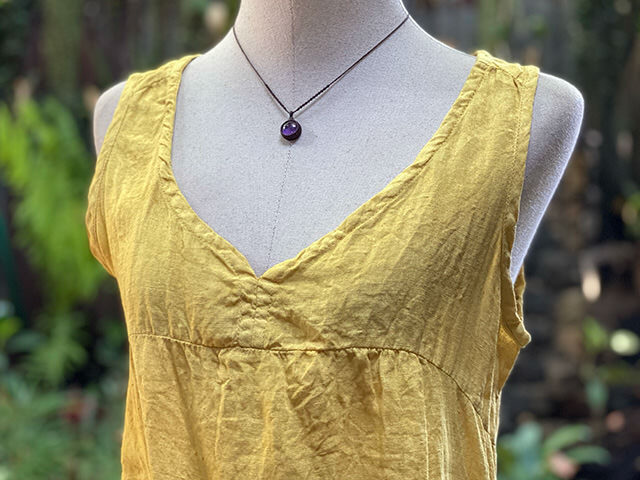 seed and soil アーサナトップス　Asana tops asana 麻100% バイアス タンクトップ・きなり【パヤカ