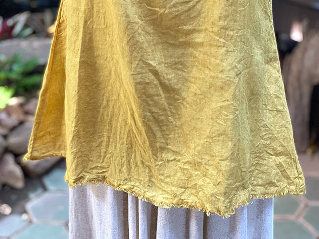 seed and soil アーサナトップス　Asana tops asana HEMP100% NEW 紐付き タンクトップ・きなり【パヤカ
