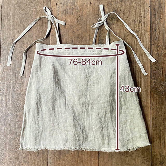 asana HEMP100% 薄手 ひらひら フリンジ キャミソール・きなり