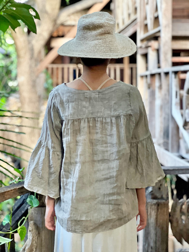 ヨーガンレール・草木染めブラウス ヨーガンレール 草木染ブラウス