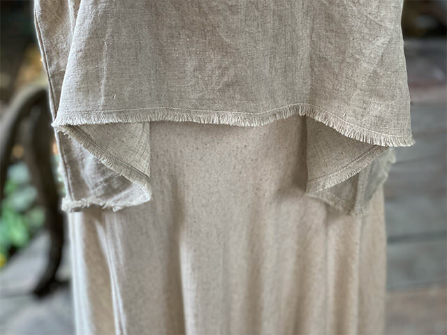 asana HEMP100% キャミ タンクトップ・きなり