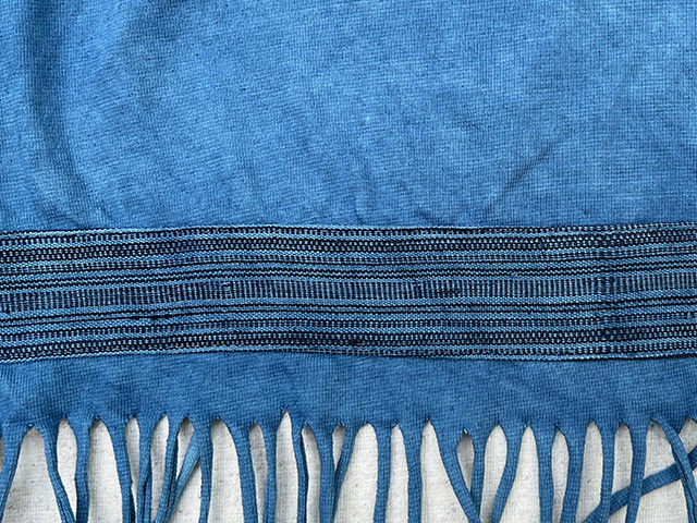 asana ヘンプコットン 厚手 インディアン ベスト・草木染め【パヤカ