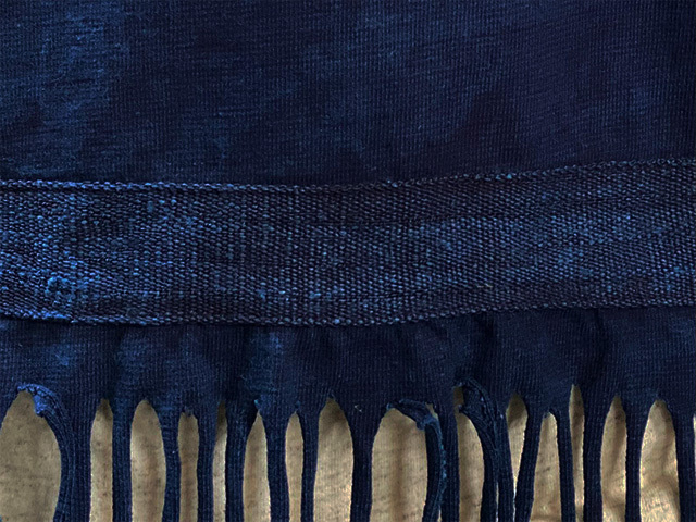 asana ヘンプコットン 厚手 インディアン ベスト・草木染め【パヤカ