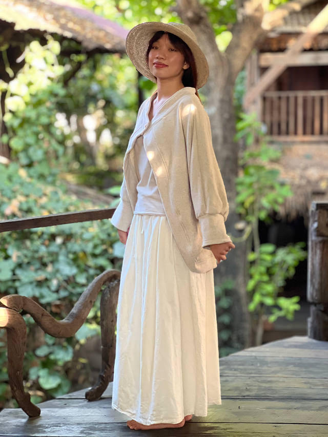 payaka asana ヘンプコットン 厚手カシュクール ロング カーディガン asana ヘンプコットン 厚手 カシュクール ロング カーディガン