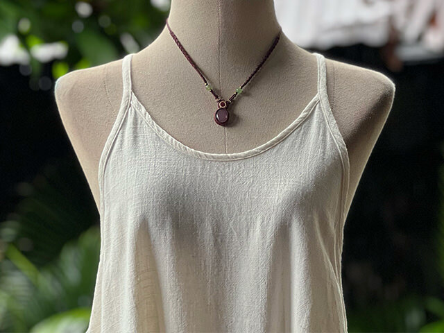 asana HEMP100% テロテロ キャミタンク・きなり