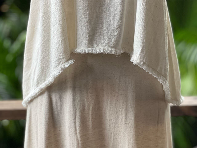 asana HEMP100% テロテロ キャミタンク・きなり