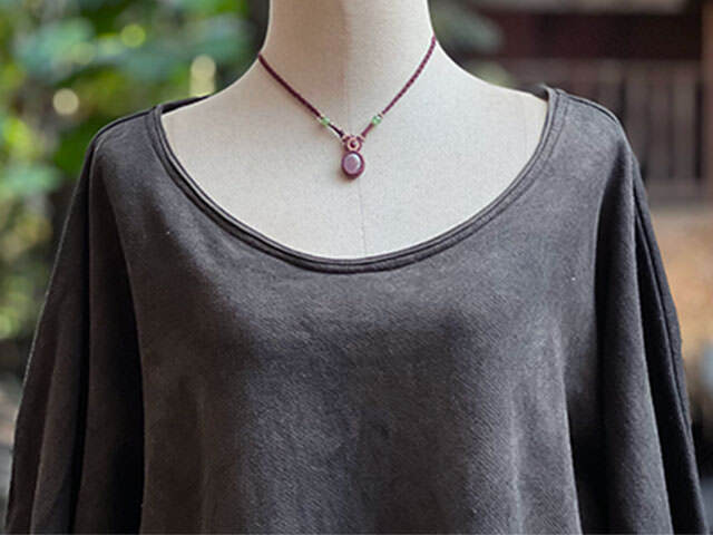 asana ヘンプコットン ふかふか ハード ポンチョ・きなり