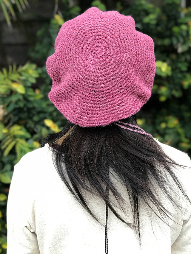 asana HEMP WOOL ベレー帽・草木染め【パヤカ オンラインショップ】