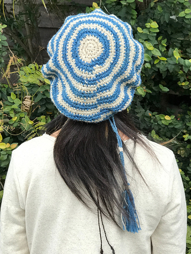 asana HEMP WOOL ベレー帽・草木染め【パヤカ オンラインショップ】