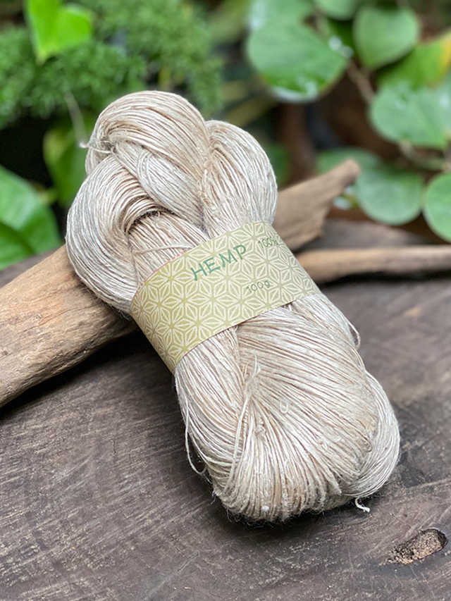 asana HEMP100% 麻糸 100g【パヤカ オンラインショップ】
