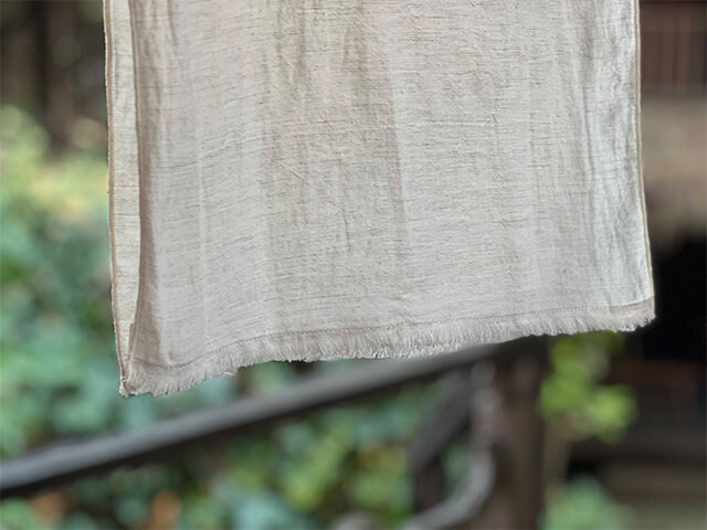 asana 麻100% 薄手 手ぬぐい・きなり