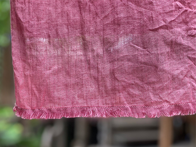 asana 麻100% ガーゼ 手ぬぐい・草木染め