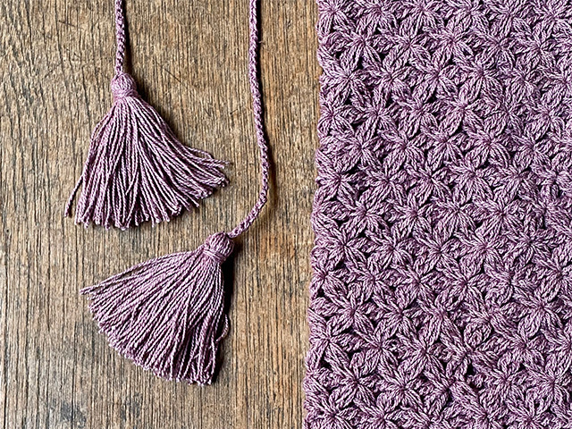 asana HEMP100% ハニカム 手編み レッグウォーマー・草木染め