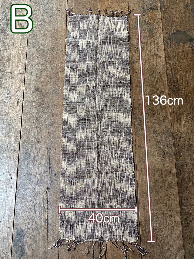 HEMP100% 手織り布