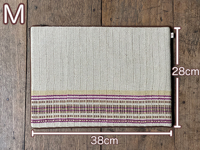 asana HEMP100% 手織り ノートパソコン ケース