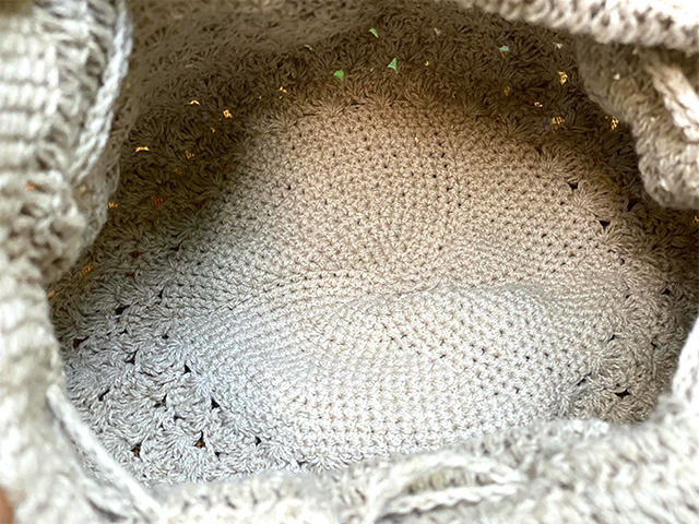 asana HEMP100% 手編み 巾着バッグ【パヤカ オンラインショップ】