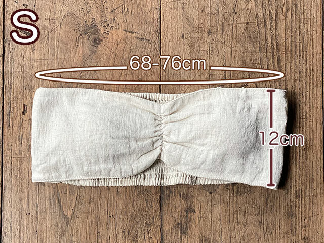 seed and soil アーサナトップス　Asana tops asana HEMP100% NEW パット入り チューブトップ・草木染め