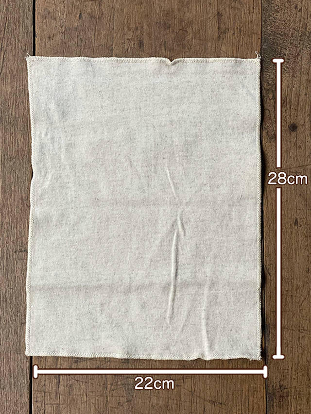 asana ヘンプコットン 麻柄プリント 布ナプキン