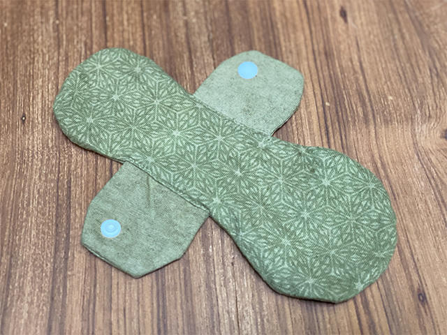 asana ヘンプコットン 麻柄プリント 布ナプキン