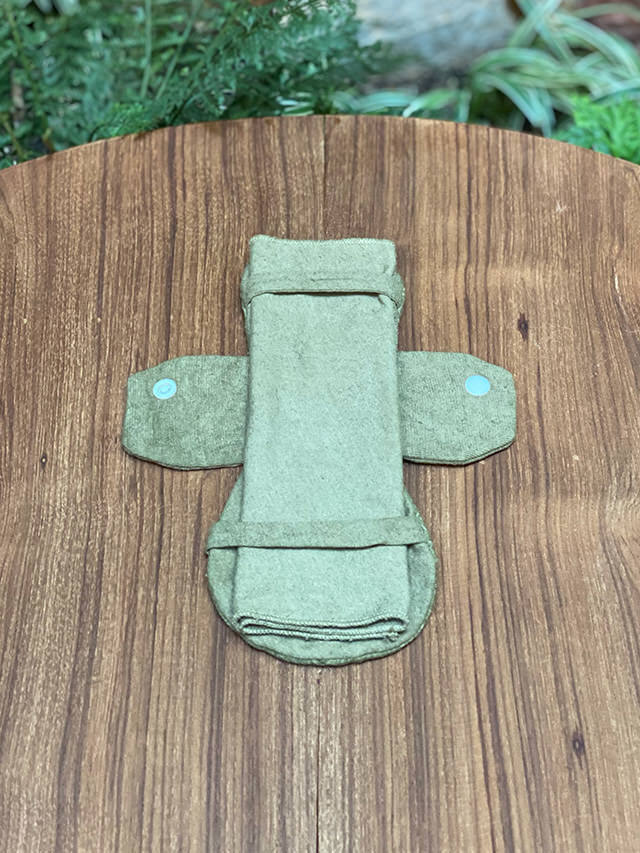 asana ヘンプコットン 麻柄プリント 布ナプキン・草木染め【パヤカ