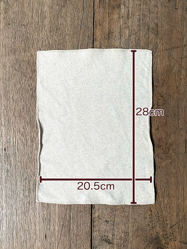 asana ヘンプコットン 布ナプキン・きなり