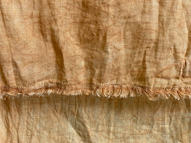 asana HEMP100% ガーゼ 手ぬぐい・草木染め