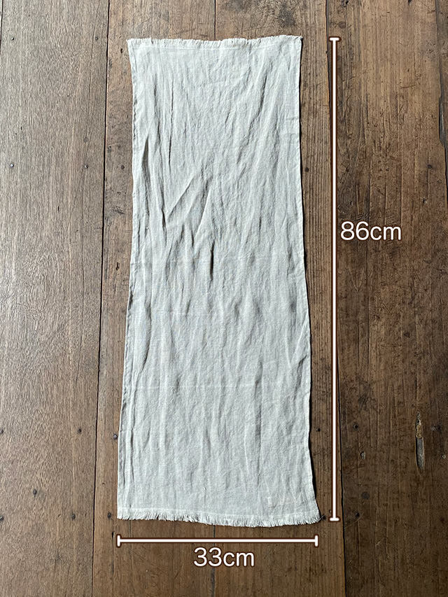 asana HEMP100% 手ぬぐい・きなり