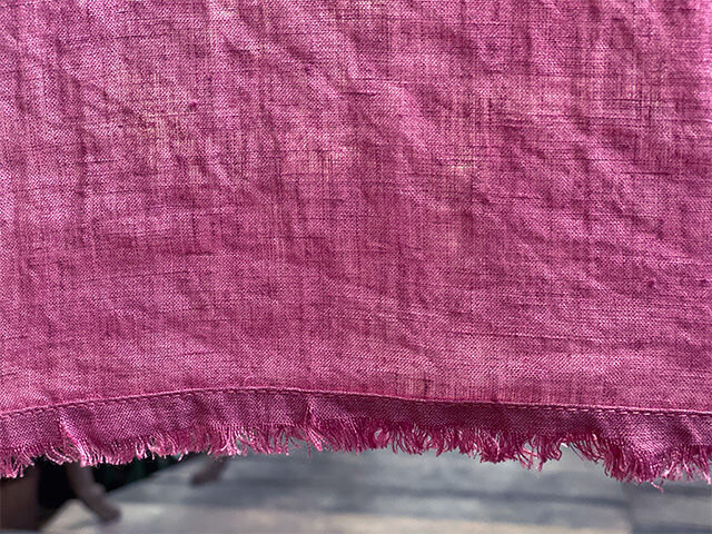 asana HEMP100% 手ぬぐい・草木染め