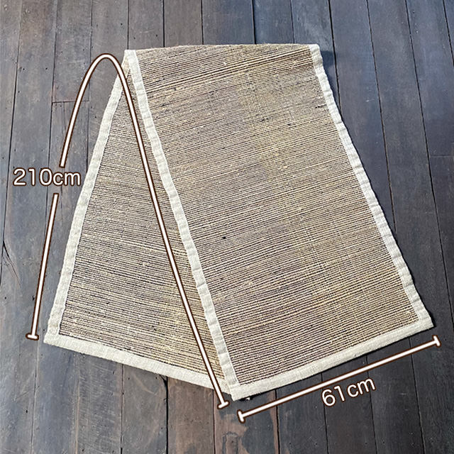 asana HEMP100% 手織り ヨガマット