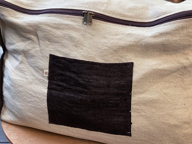 asana HEMP100% 収納バッグ