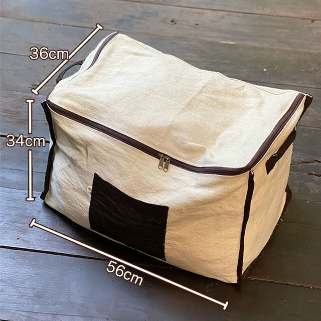 asana HEMP100% 収納バッグ