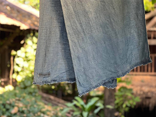 asana HEMP100% 手ぬぐい・きなり