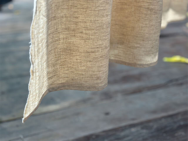 asana HEMP100% マルチ カバー・きなり