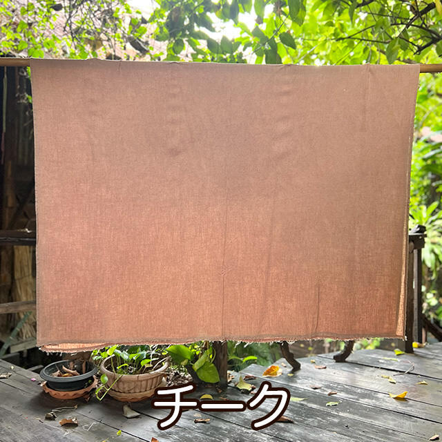 asana HEMP100% テロテロ マルチクロス・草木染め【パヤカ オンライン