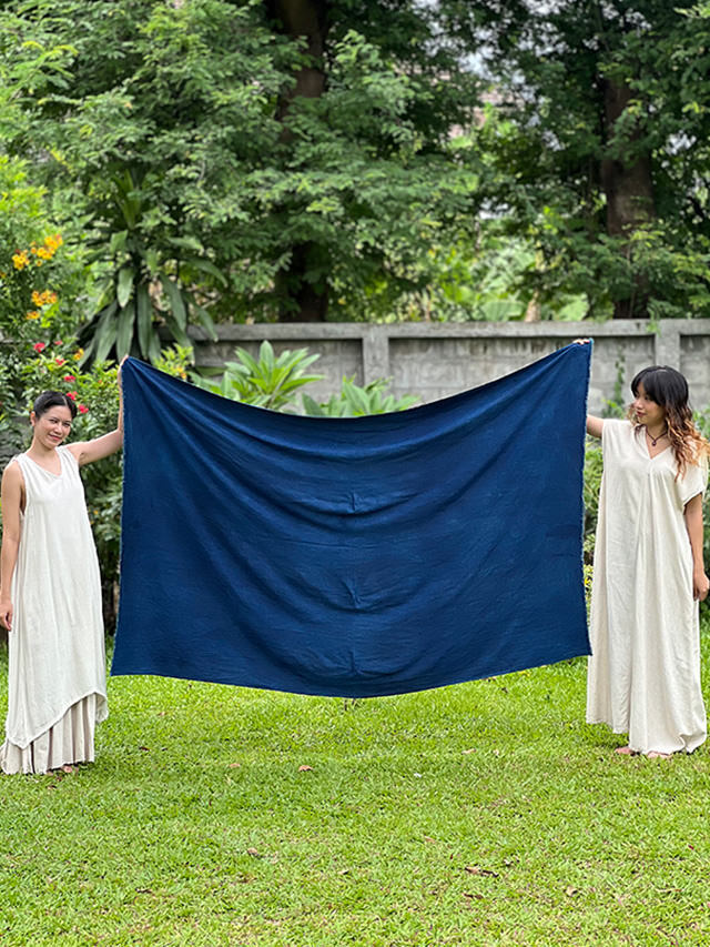 asana HEMP100% テロテロ マルチクロス・草木染め【パヤカ オンライン