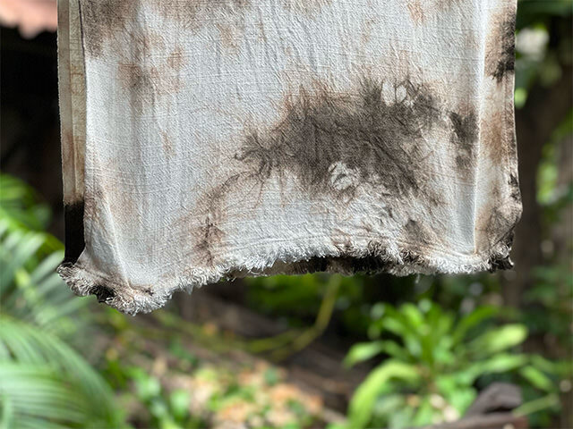 asana HEMP100% テロテロ 手ぬぐい・草木染め