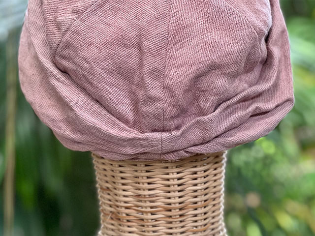 asana HEMP100% ターバン キャップ・きなり