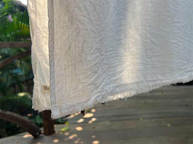 asana HEMP100% 大判ショール