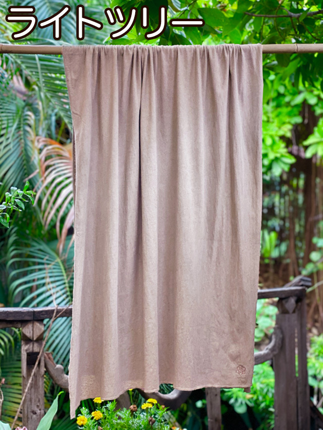 美品 エスニックプリント切替 薄手大判ストール タペストリー ベッド  