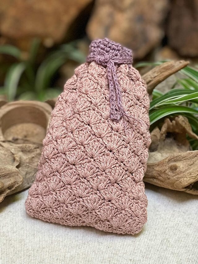 HEMP100% 手編み ポーチ・草木染め【パヤカ オンラインショップ】