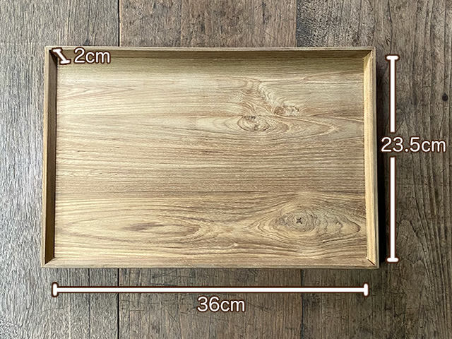 チーク WOOD トレー